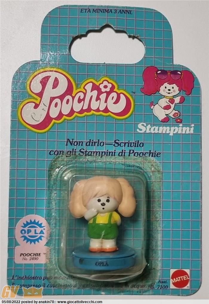 Poochie: lo stampino che riempiva quaderni e bigliettini — foto anni 80 e 90