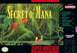 Secret of Mana: l'albero del Mana e il menu ad anello — foto anni 80 e 90
