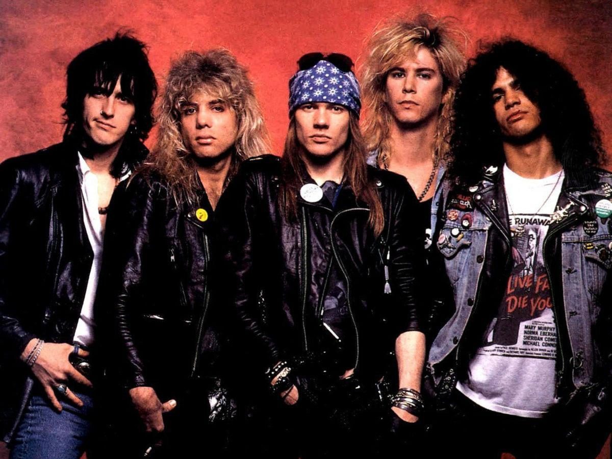 Guns N' Roses: storia della band da Appetite for Destruction — foto anni 80 e 90